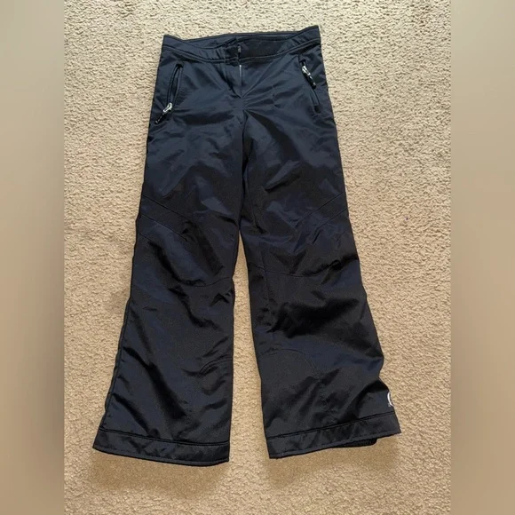 Obermeyer Kids Black Snow Pants - Picture 1 of 3